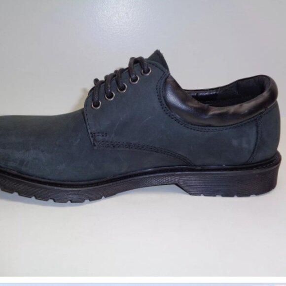 Steve Madden Size 8 JIMINY Black Leather Lace Up Oxford New Mens Shoes main image 6